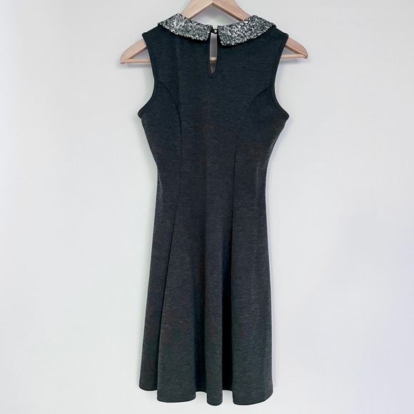 Monteau Sequined Peter Pan Dress, S - Picture 3 of 7